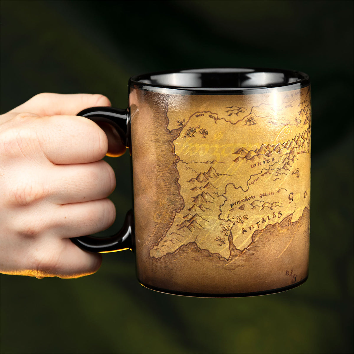 Image produit Le Seigneur des Anneaux - Tasse à effet thermique de la Terre du Milieu