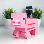 Image produit Minecraft - Tirelire Pixel Cochon