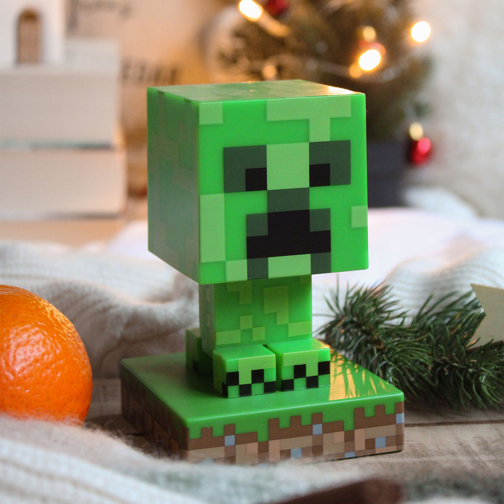 Image produit Minecraft - Creeper Icons Lampe de Table 3D