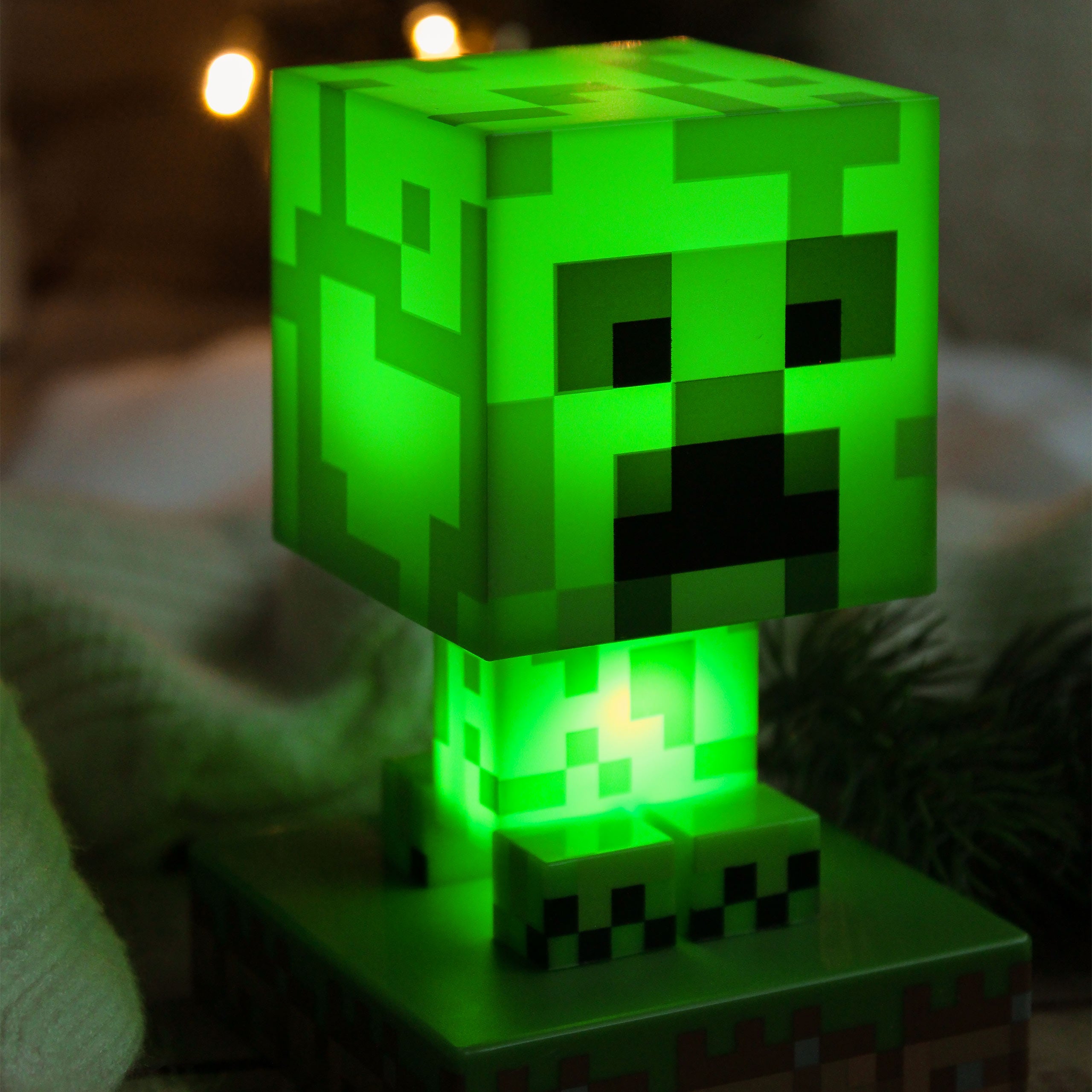 Image produit Minecraft - Creeper Icons Lampe de Table 3D