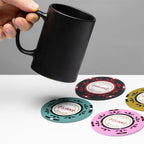 Image produit James Bond - Sous-verres Poker Chip Casino Royale Ensemble de 4