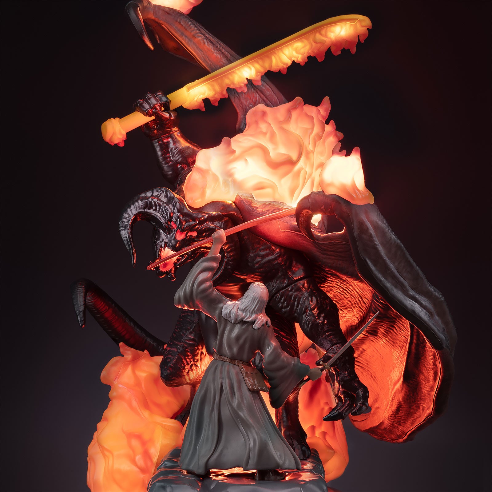 Image produit Le Seigneur des Anneaux - Balrog vs. Gandalf Lampe de Table