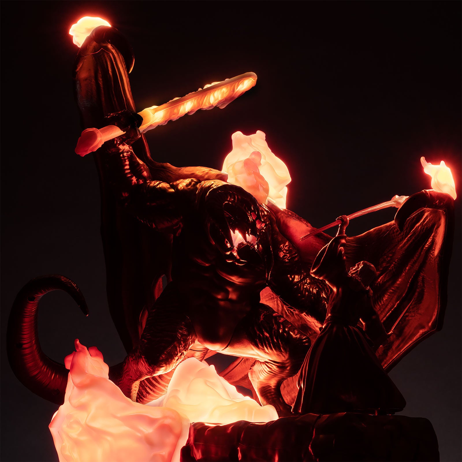 Image produit Le Seigneur des Anneaux - Balrog vs. Gandalf Lampe de Table