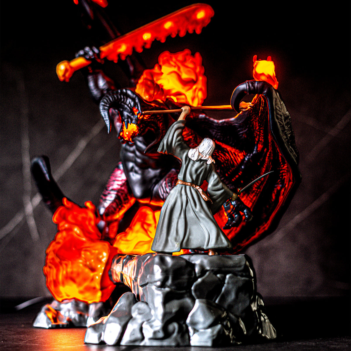 Image produit Le Seigneur des Anneaux - Balrog vs. Gandalf Lampe de Table