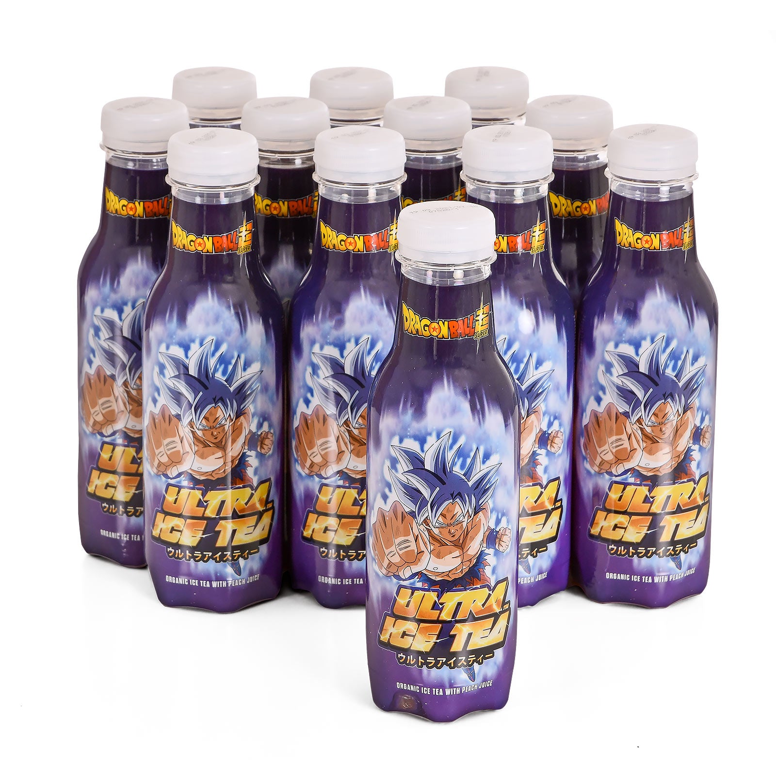 Image produit Dragon Ball - Goku Ultra thé glacé bio pêche paquet de 12
