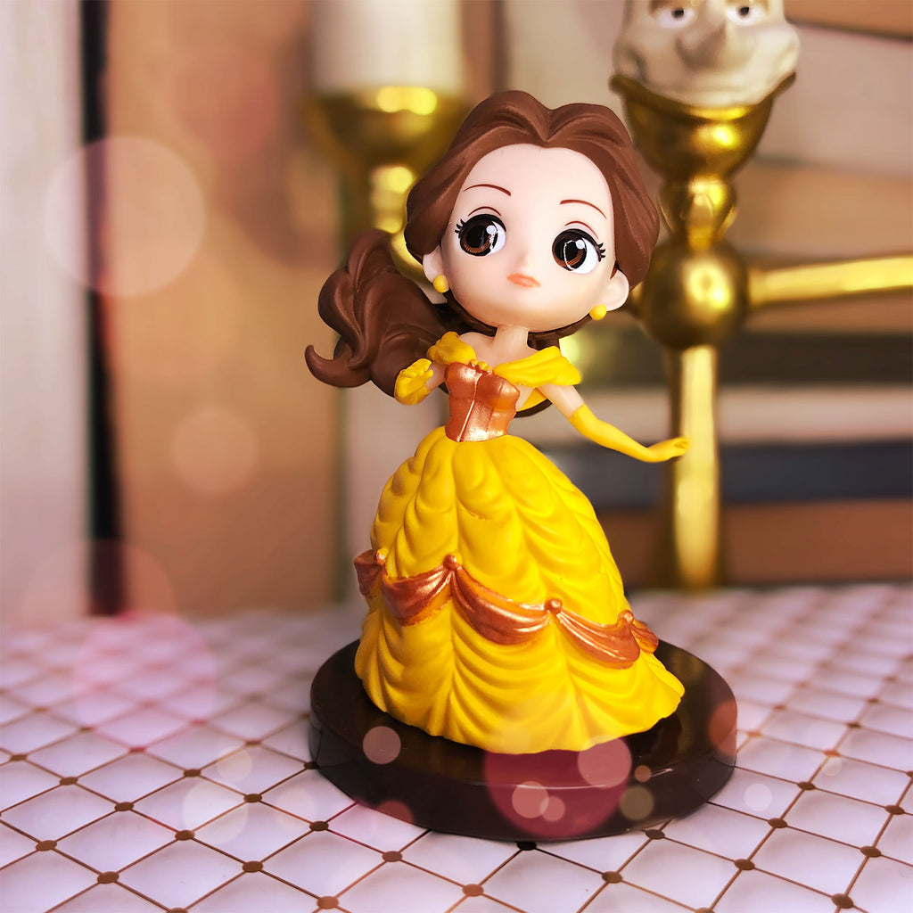 Image produit La Belle et la Bête - Belle avec Robe de Bal Q Posket Figurine 7 cm