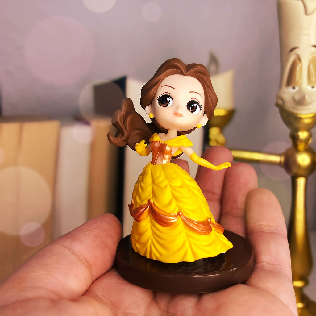 Image produit La Belle et la Bête - Belle avec Robe de Bal Q Posket Figurine 7 cm