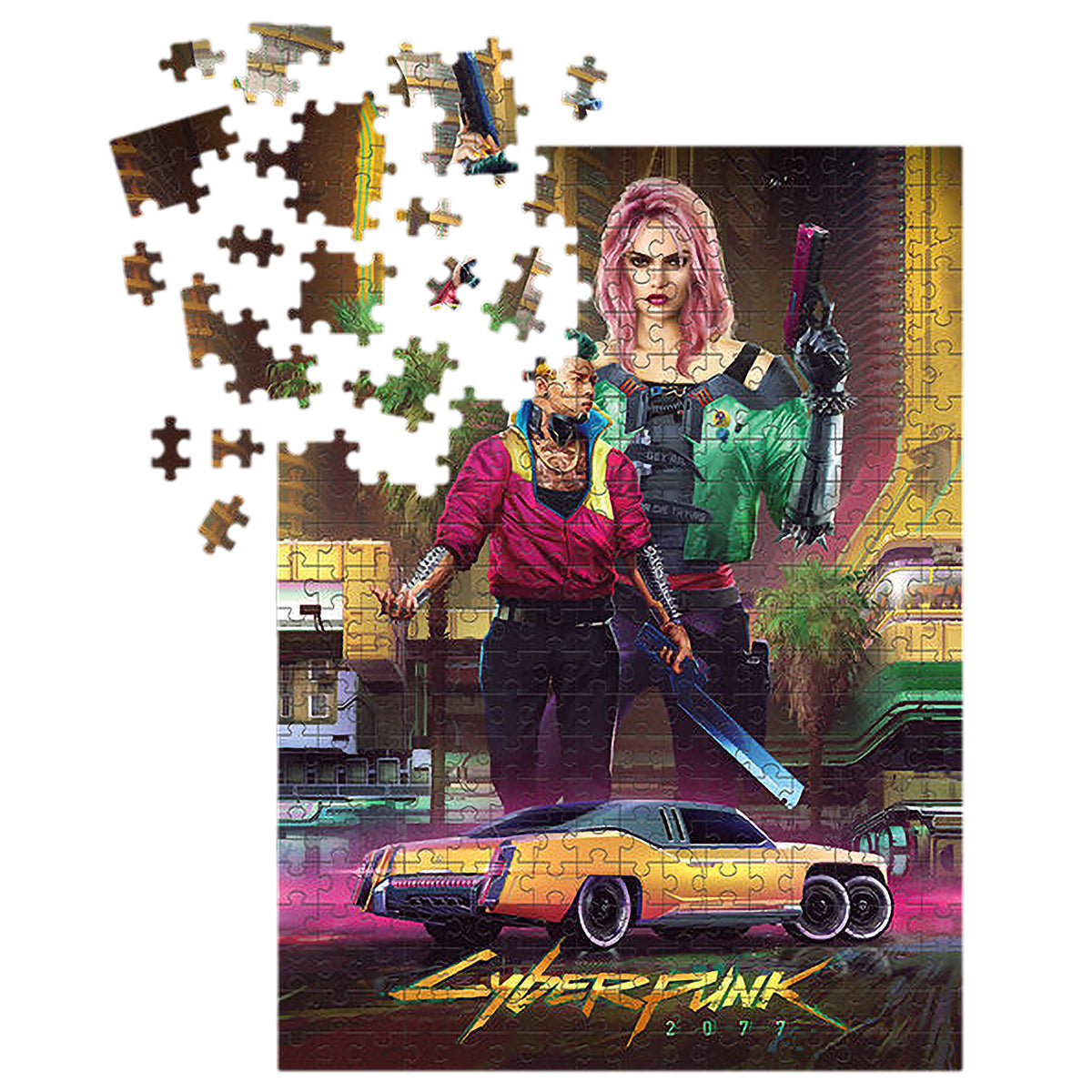 Image produit Cyberpunk 2077 - Puzzle Kitsch
