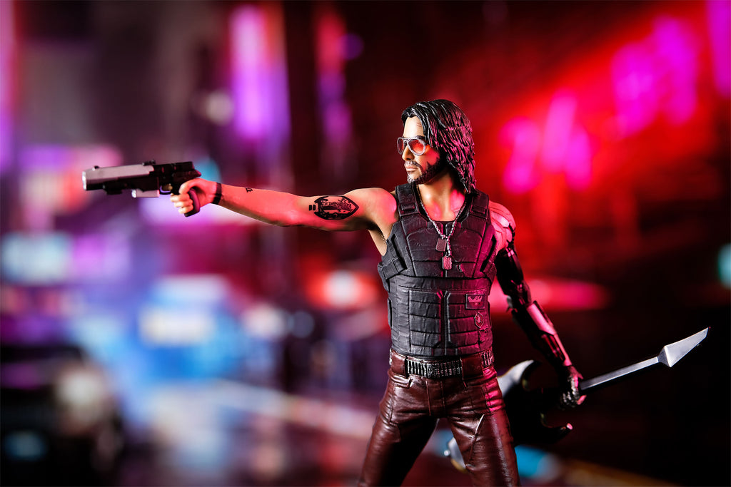 Image produit Cyberpunk 2077 - Figurine Johnny Silverhand 23 cm