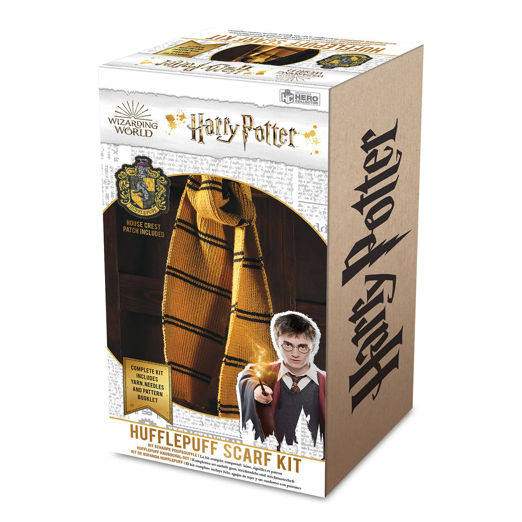 Image produit Harry Potter - Set de tricot écharpe Hufflepuff