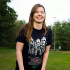 Image produit T-shirt Droidbusters pour les fans de Star Wars bleu