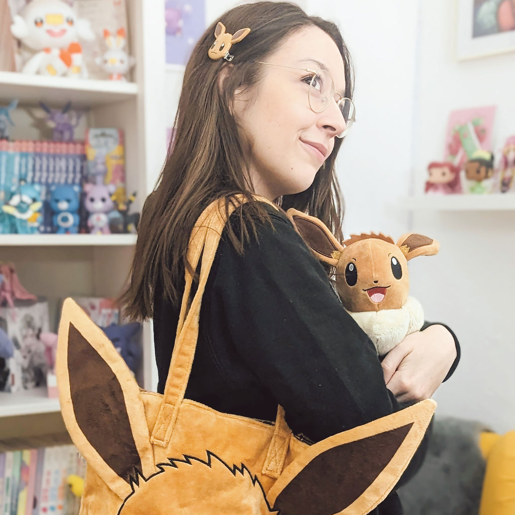 Image produit Pokemon - Figurine en peluche Eevee 22 cm