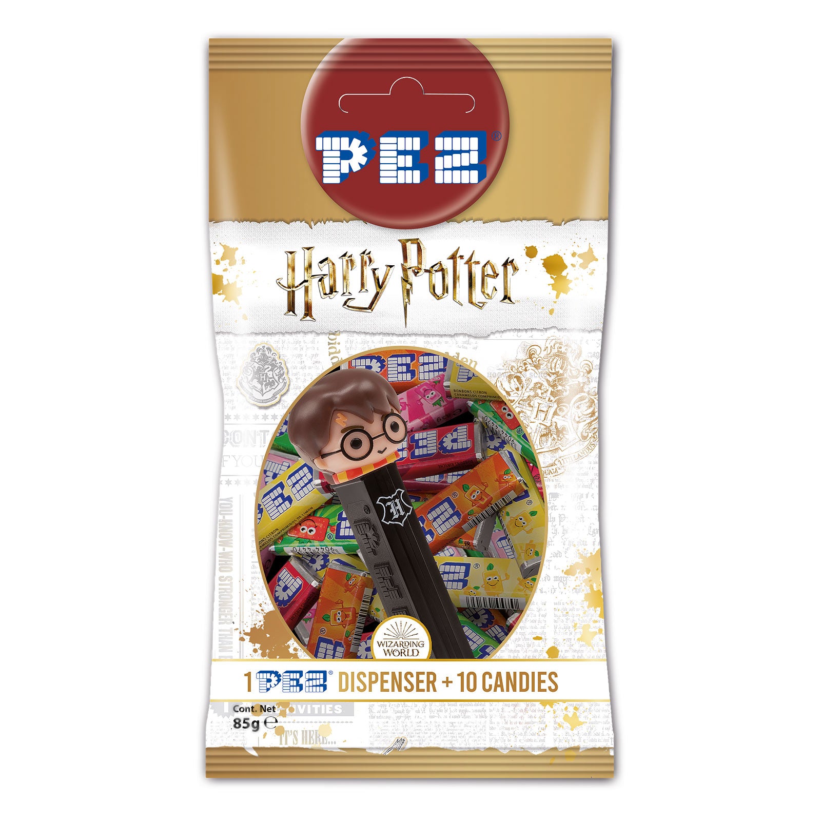 Image produit Harry Potter - Bonbons PEZ pack de 10 avec distributeur