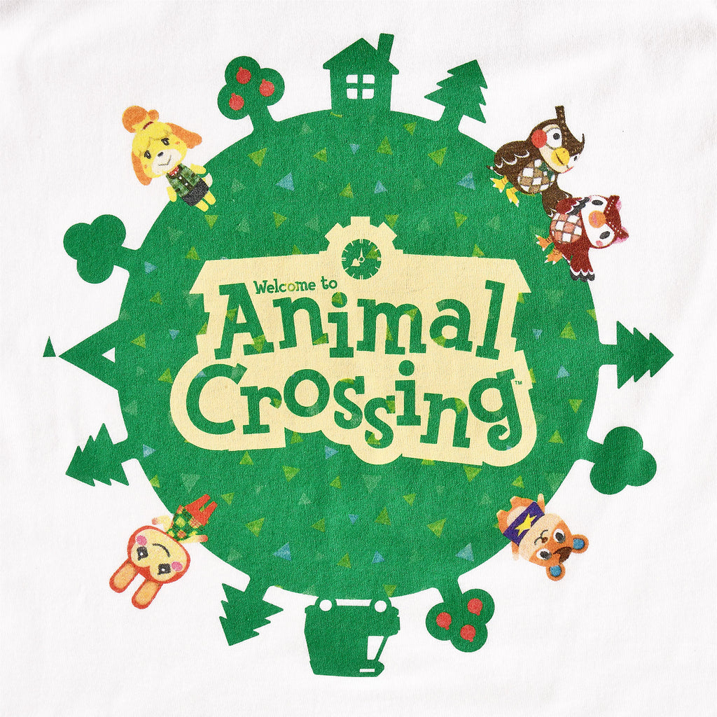 Image produit Animal Crossing - T-shirt Logo Femme blanc