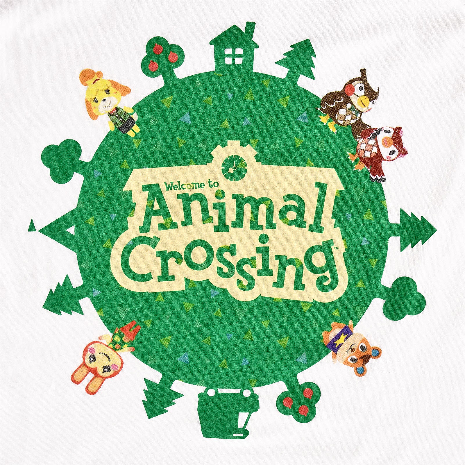 Image produit Animal Crossing - T-shirt Logo Femme blanc