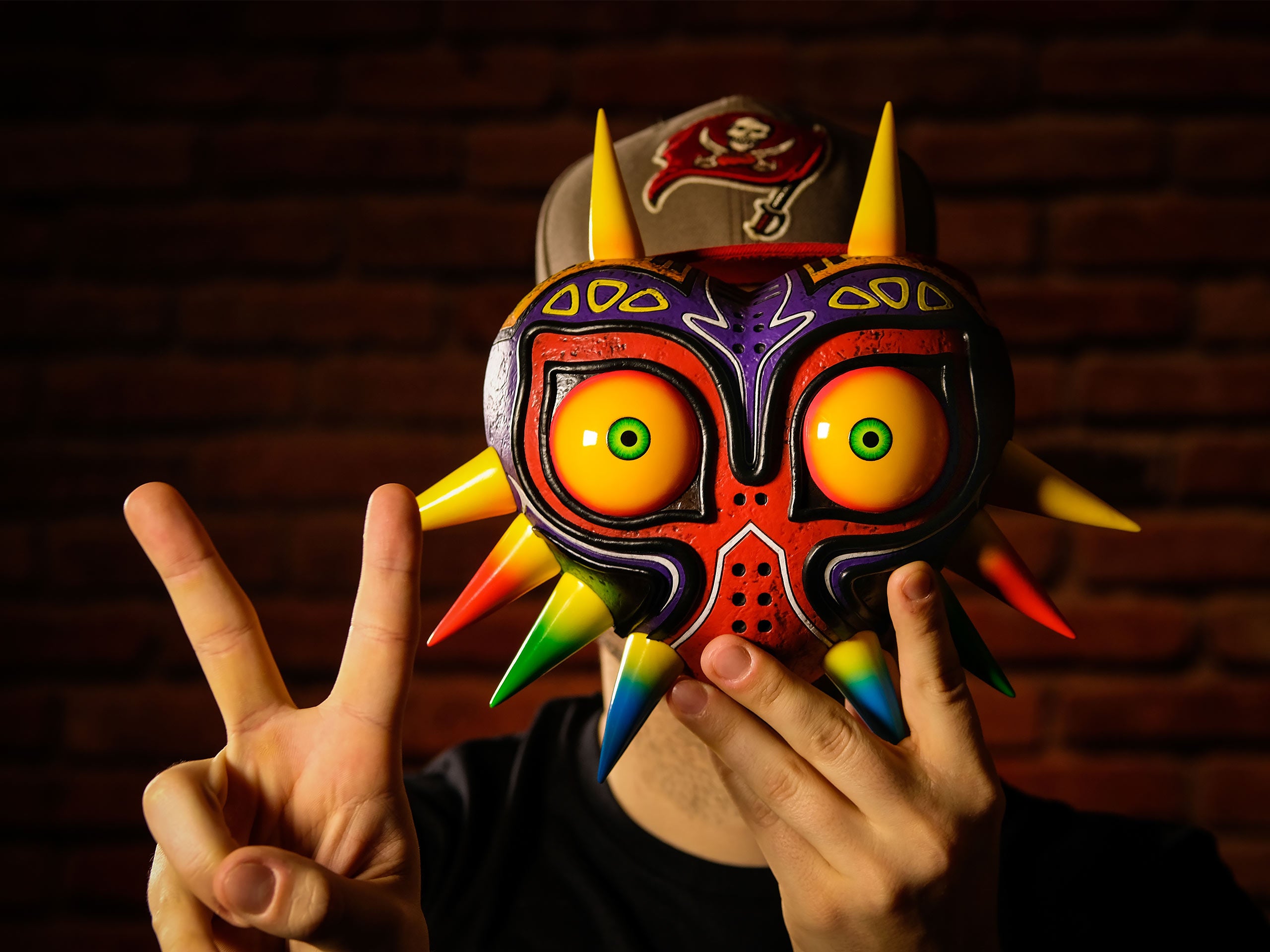 Image produit Zelda - Statue de Majora's Mask avec lumière
