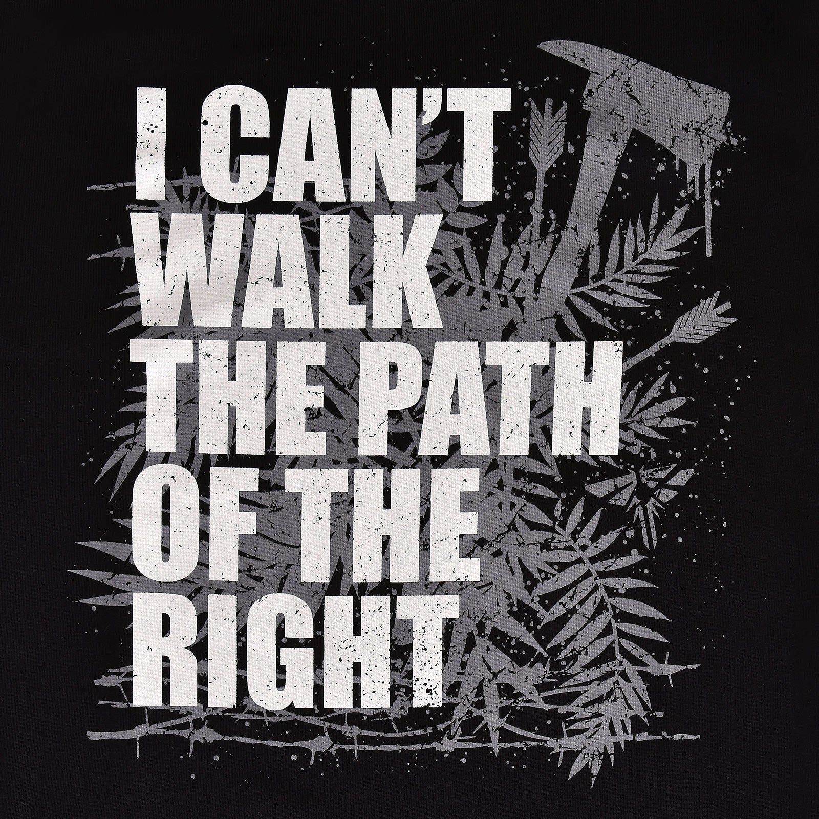 Image produit T-shirt Path of the Right pour les fans de The Last of Us noir