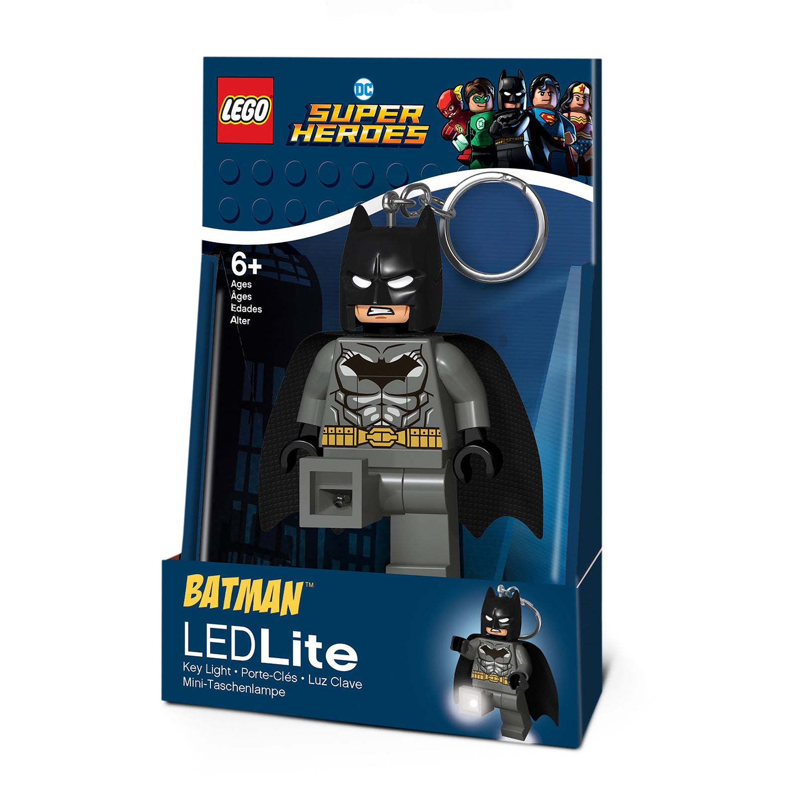 Image produit Batman - Super Heroes LEGO Porte-clés avec lumière