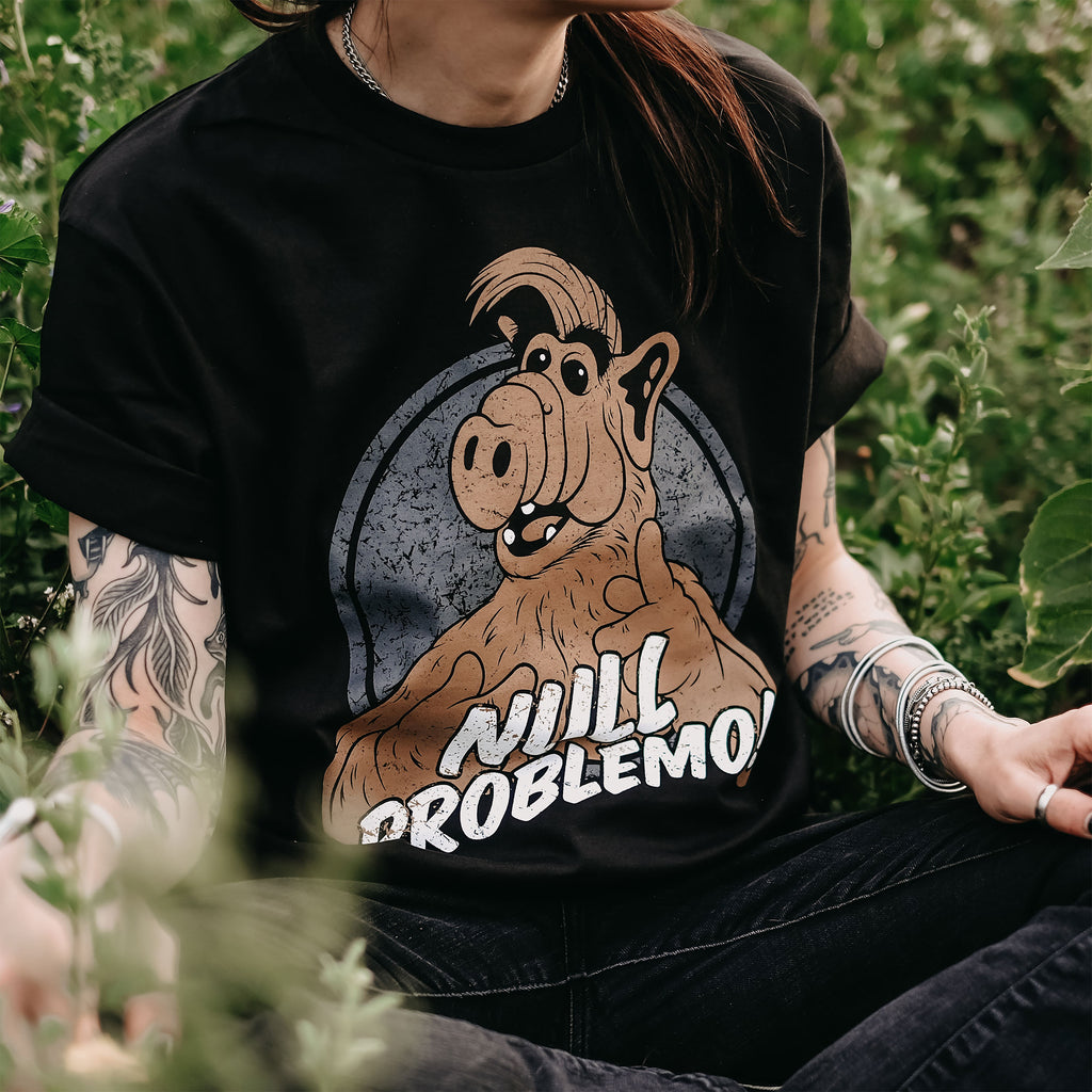 Image produit Pas de problème! T-shirt pour les fans d'Alf noir