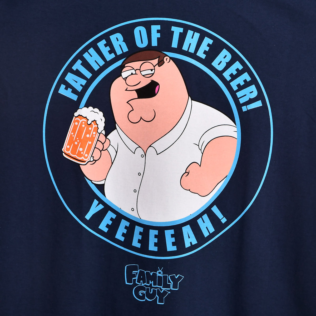 Image produit Family Guy - T-shirt Father of the Beer bleu