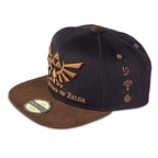 Image produit Zelda - Casquette Snapback Logo Hyrule noir-marron