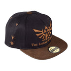 Image produit Zelda - Casquette Snapback Logo Hyrule noir-marron