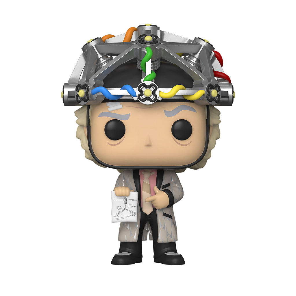 Image produit Retour vers le futur - Doc Brown avec casque Figurine Funko Pop