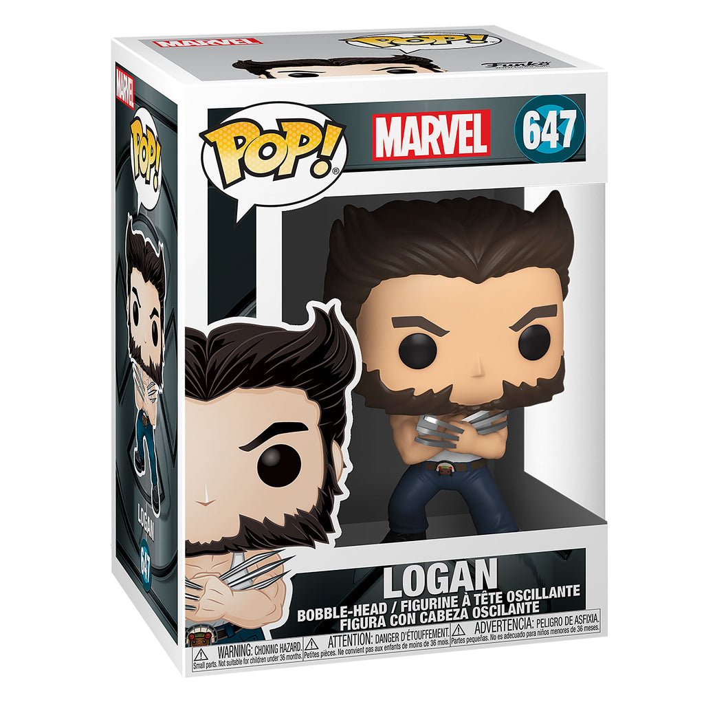 Image produit X-Men - Logan figurine Funko Pop à tête branlante