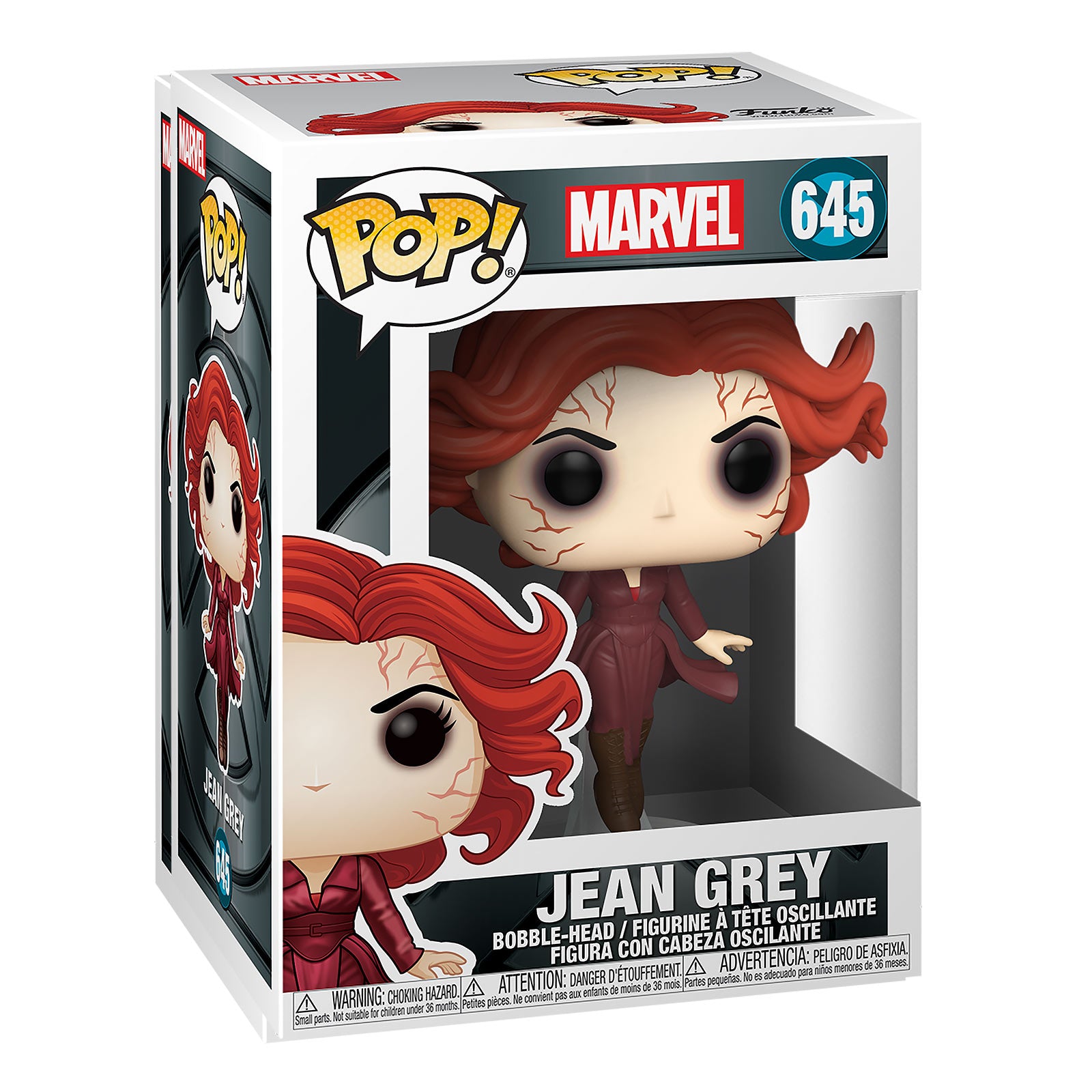 Image produit X-Men - Jean Grey figurine Funko Pop à tête branlante