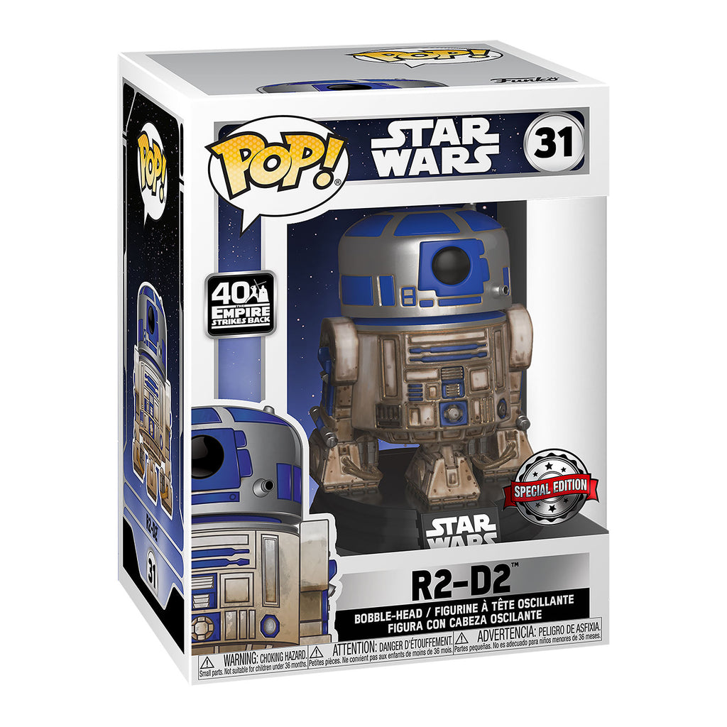 Image produit Star Wars - R2-D2 Figurine Funko Pop à tête branlante
