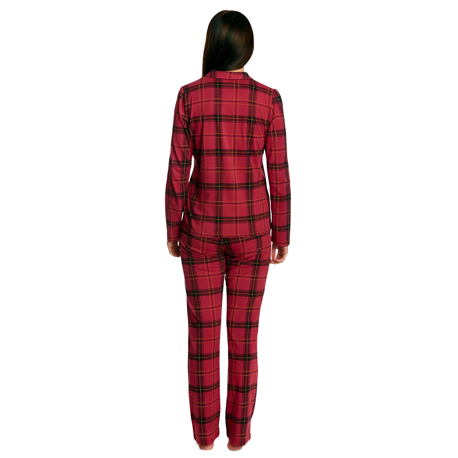 Image produit Harry Potter - Pyjama à carreaux Gryffondor pour femmes rouge