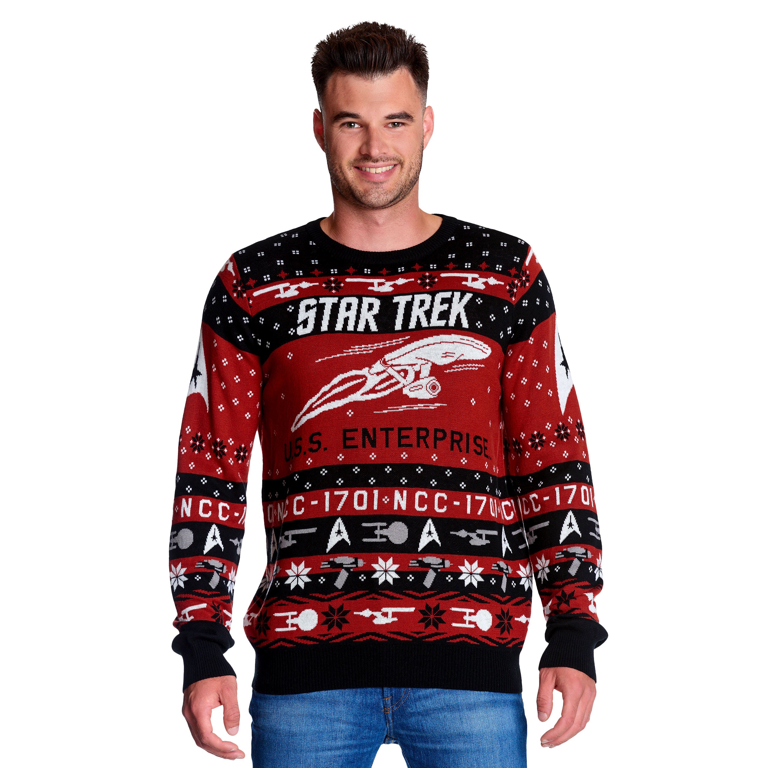 Image produit Star Trek - Pull tricoté USS Enterprise