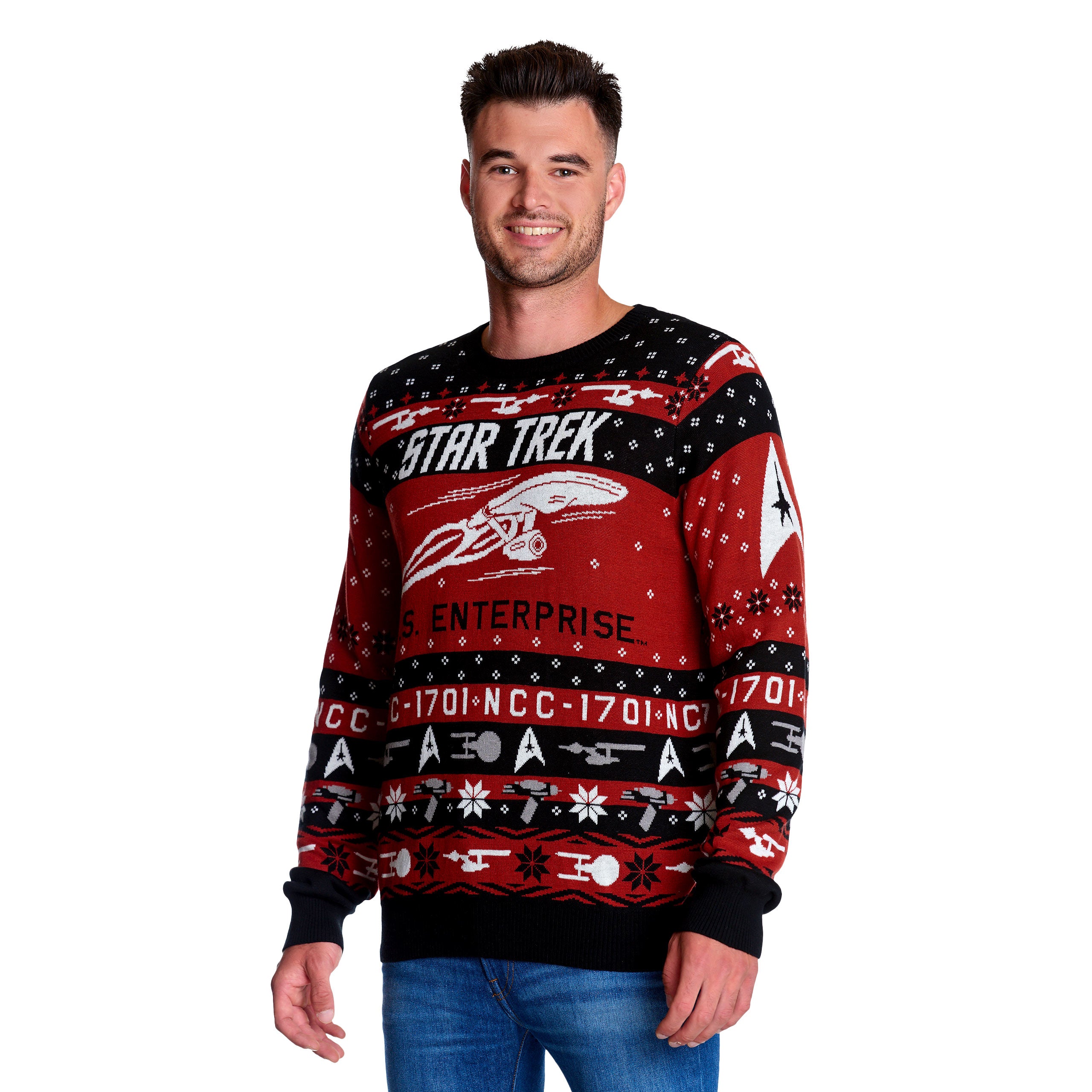 Image produit Star Trek - Pull tricoté USS Enterprise