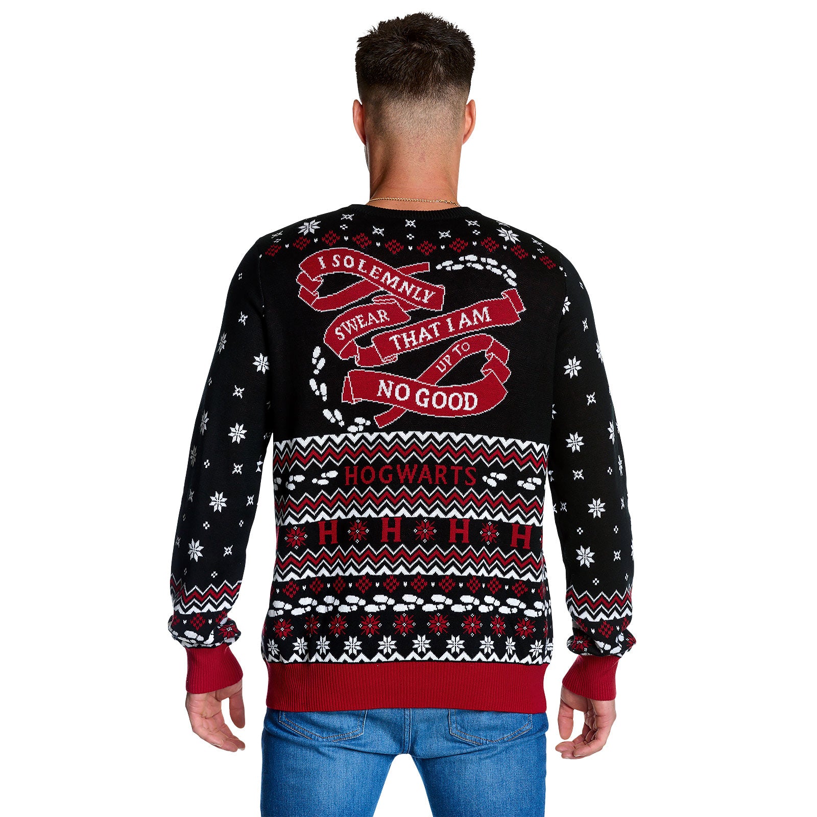 Image produit Harry Potter - Pull en tricot Carte du Maraudeur