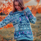 Image produit Lilo & Stitch - Ohana Signifie Famille Pull Tricoté