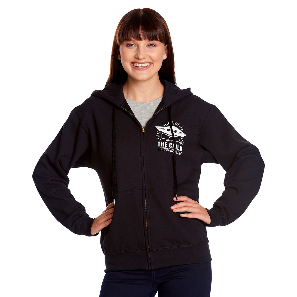 Image produit Le sweat à capuche noir The Child - Star Wars The Mandalorian