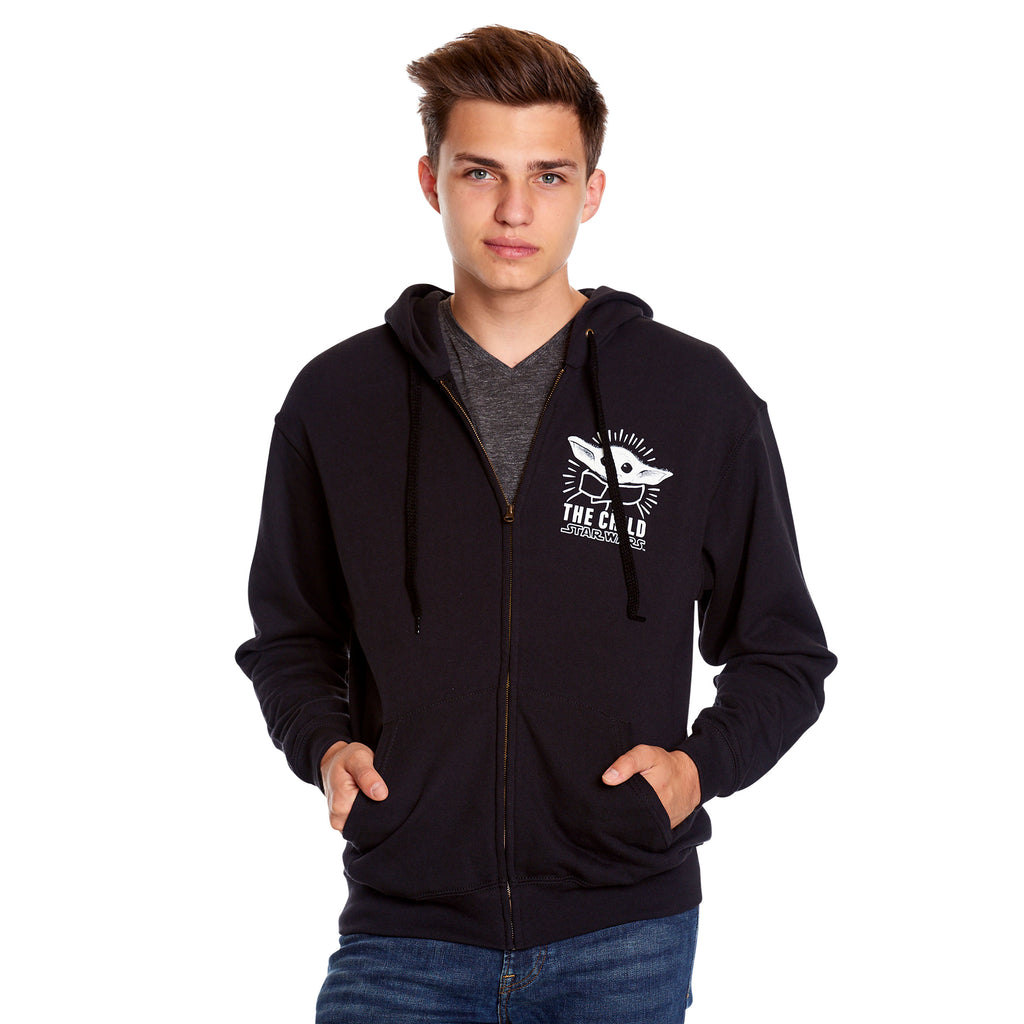 Image produit Le sweat à capuche noir The Child - Star Wars The Mandalorian