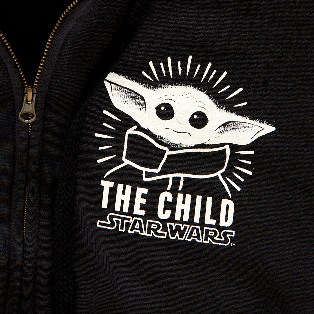 Image produit Le sweat à capuche noir The Child - Star Wars The Mandalorian