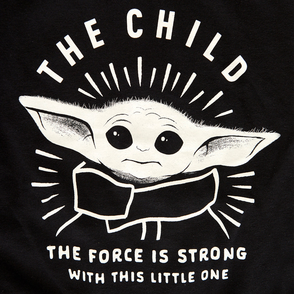 Image produit Le sweat à capuche noir The Child - Star Wars The Mandalorian