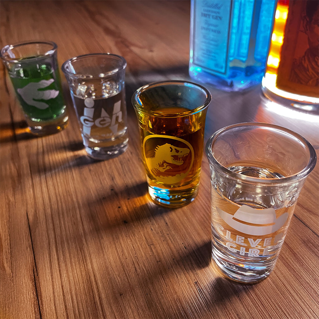 Image produit Set de verres à shots Jurassic Park