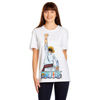Image produit One Piece - T-shirt blanc Ruffy Fight Pose