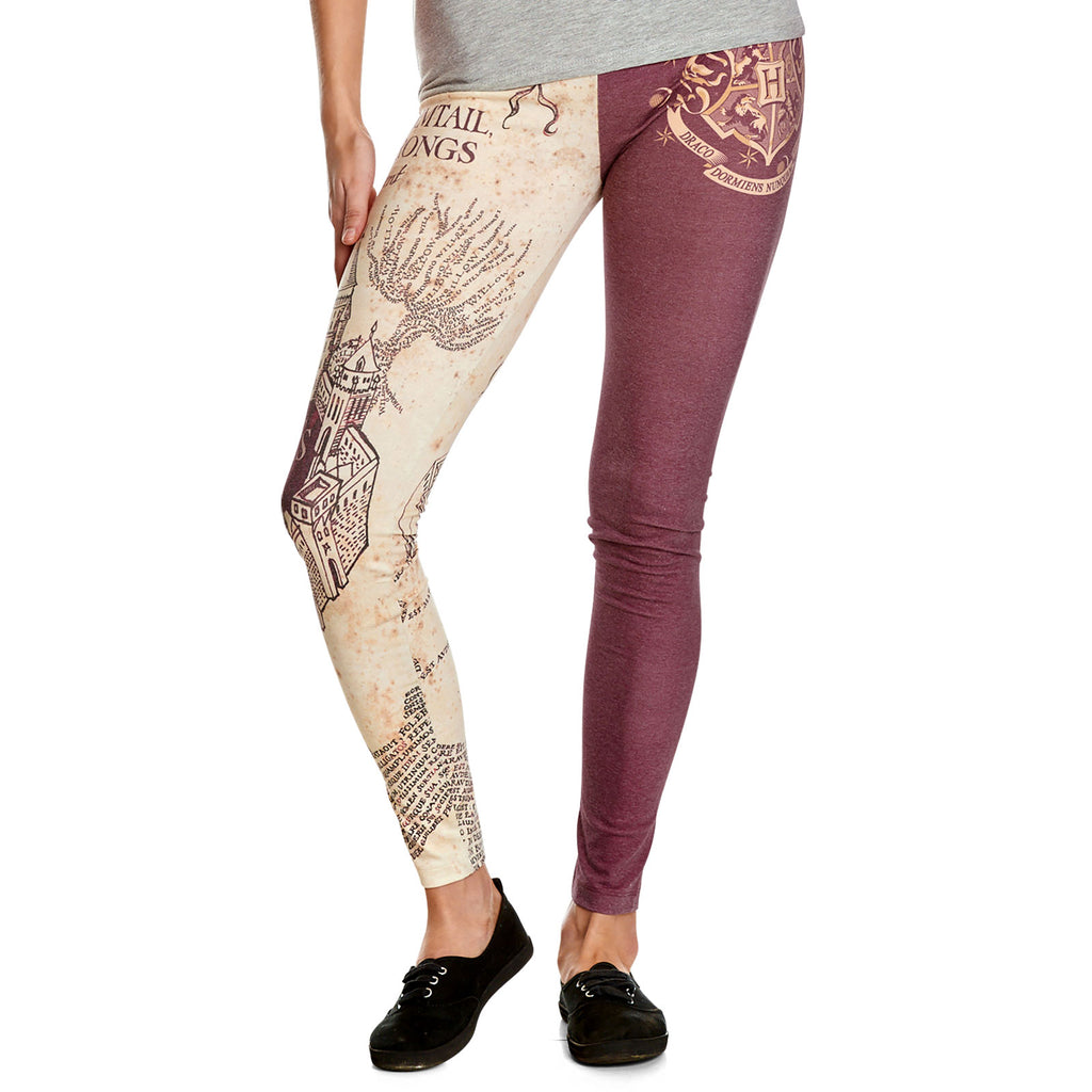 Image produit Harry Potter - Leggings Carte du Maraudeur