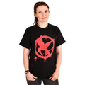 Image produit Hunger Games - T-Shirt Symbole Moqueur Noir