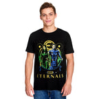 Product image Eternals - Ikaris & Sersi T-Shirt black