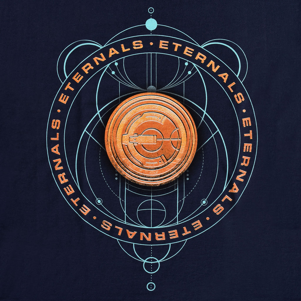 Image produit Eternals - T-shirt Disques bleu