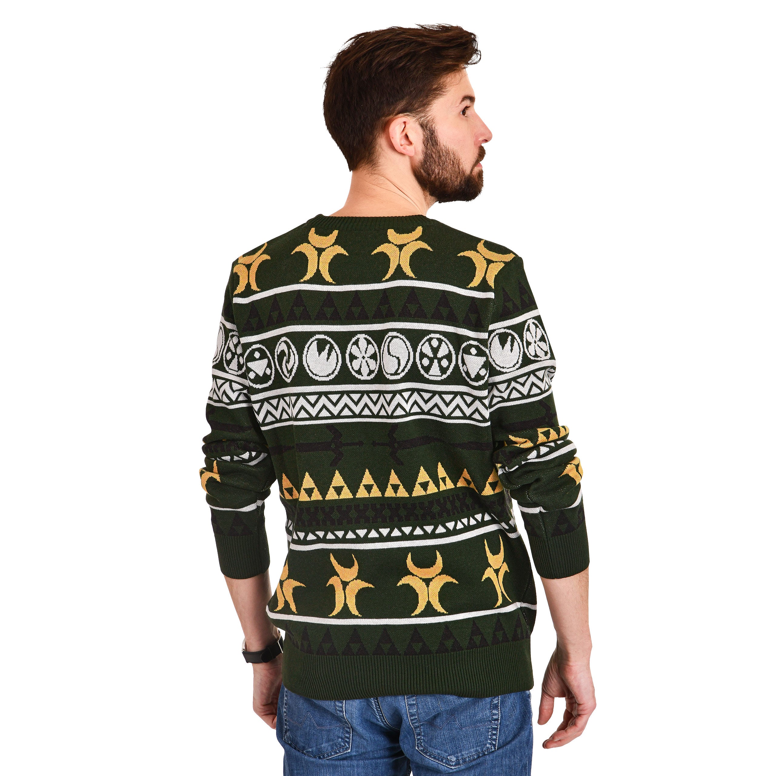 Image produit Zelda - Pull en tricot avec logo Hyrule