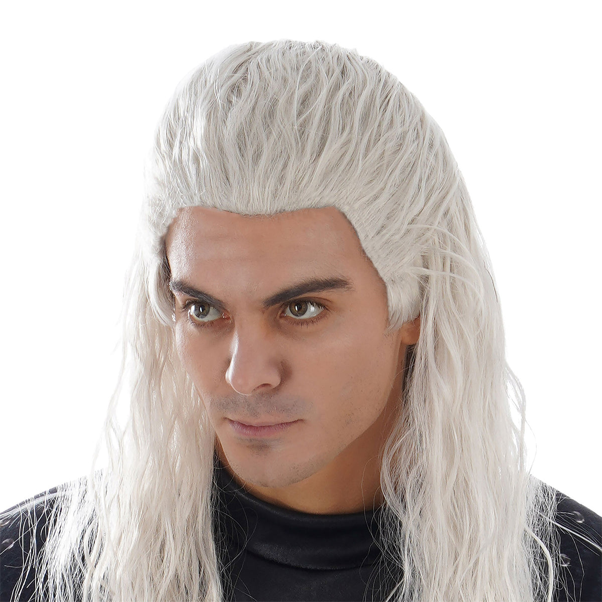 Image produit Perruque de costume Geralt pour les fans de Witcher