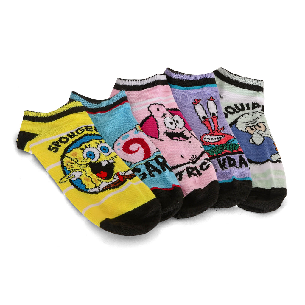 Image produit SpongeBob - Ensemble de chaussettes de sport 5 pièces