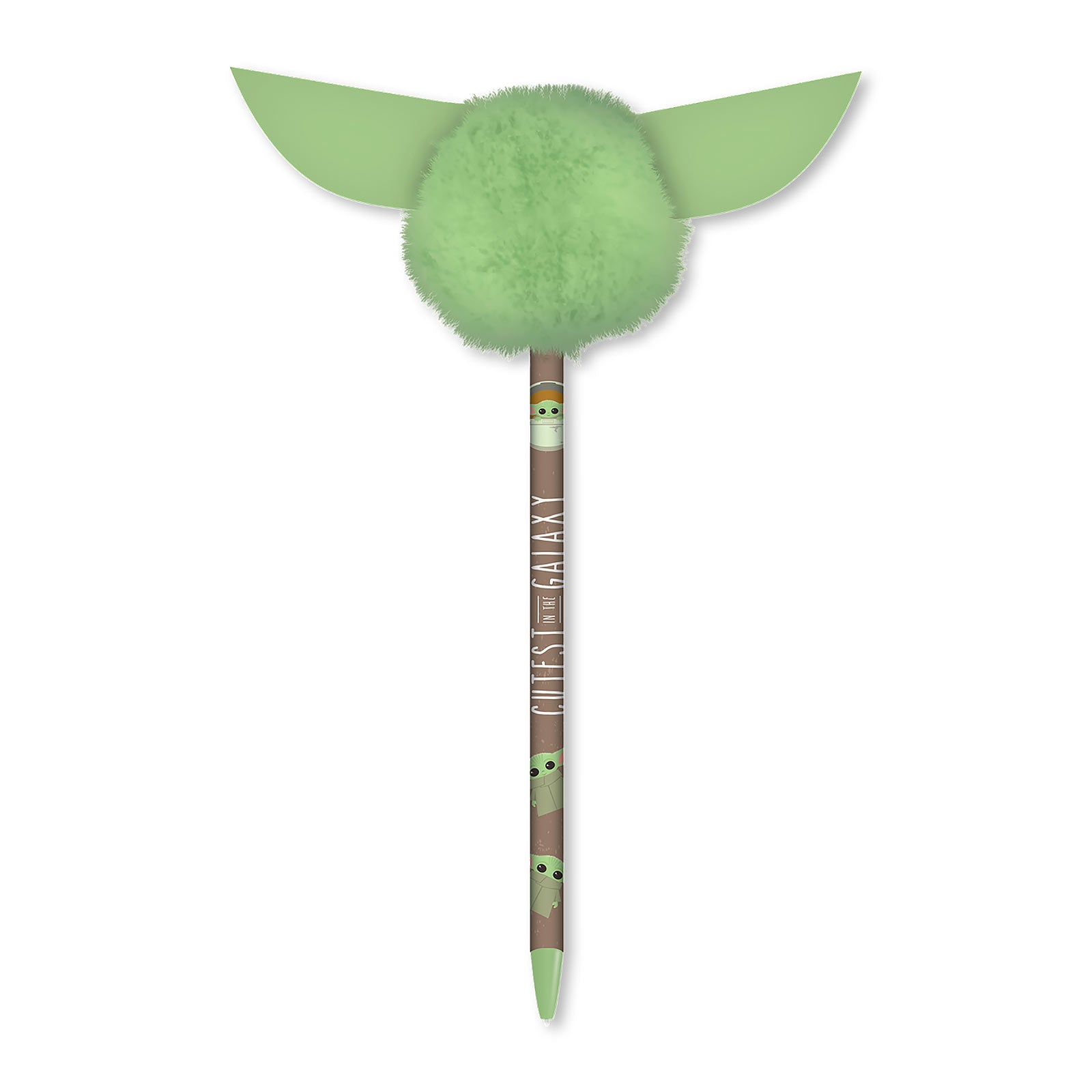 Image produit Stylo à bille en peluche Grogu - Star Wars The Mandalorian
