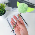Image produit Stylo à bille en peluche Grogu - Star Wars The Mandalorian